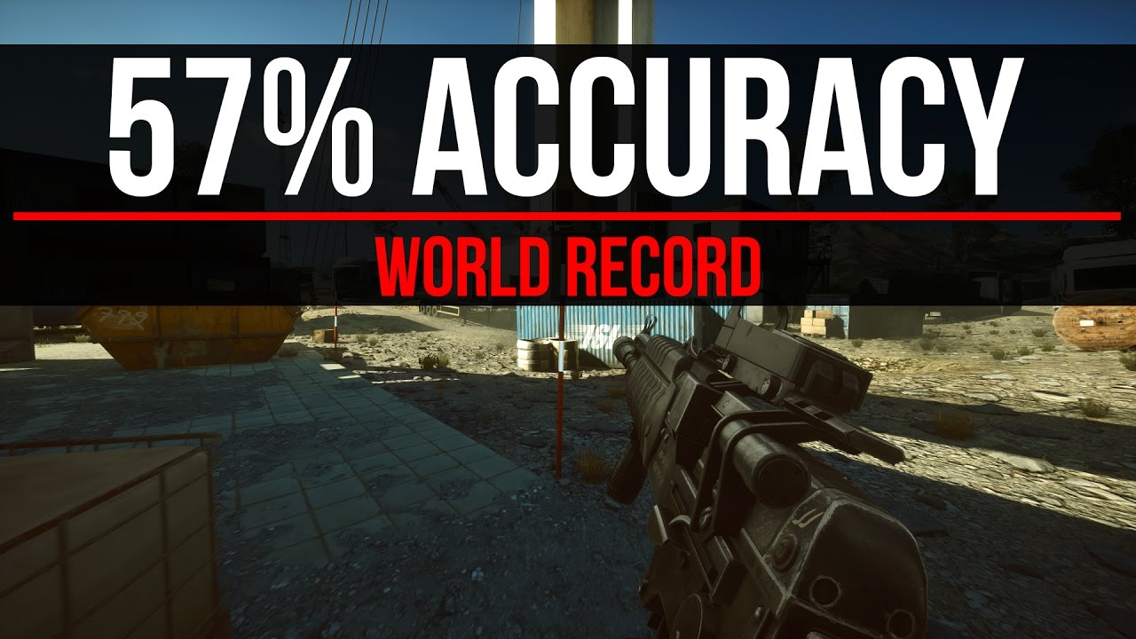 BF4 HIGHLIGHT - 57% ACCURACY WITH AEK - WORLD RECORD