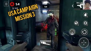 DEAD TRIGGER 2 - Gameplay Walkthrough Mission 3 - USA Campaign (Android)