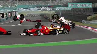 F1 Challenge VB Crash Compilation [BrawnyTV]