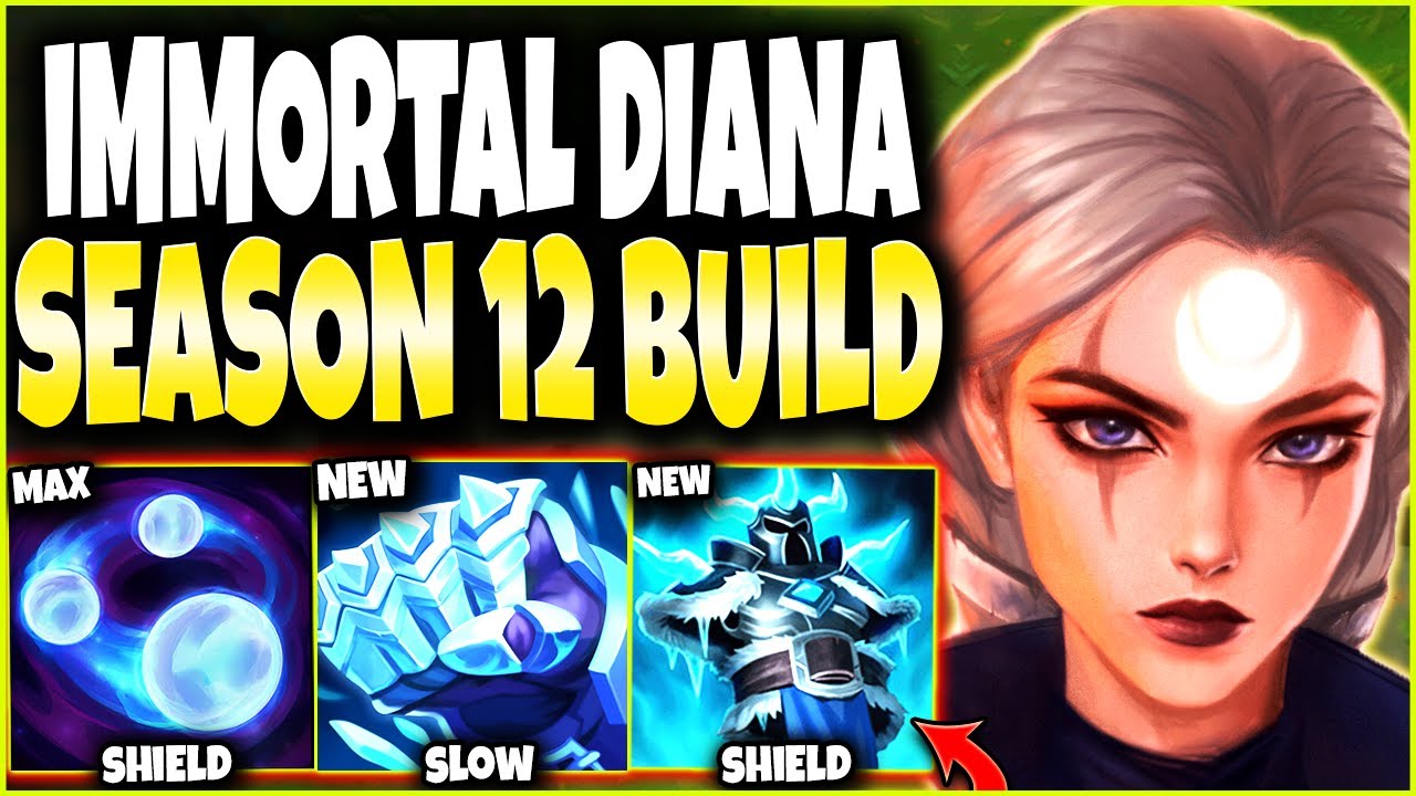 Meet the new Season 12 IMMORTAL DIANA Top Lane BUILD 🔥 LoL Top Diana