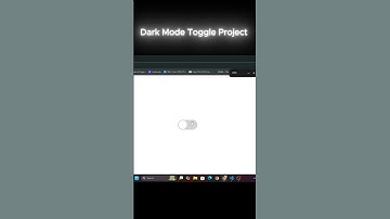 Dark Mode Toggle Project ||  HTML, CSS, JavaScript #coding #javascriptdeveloper #project