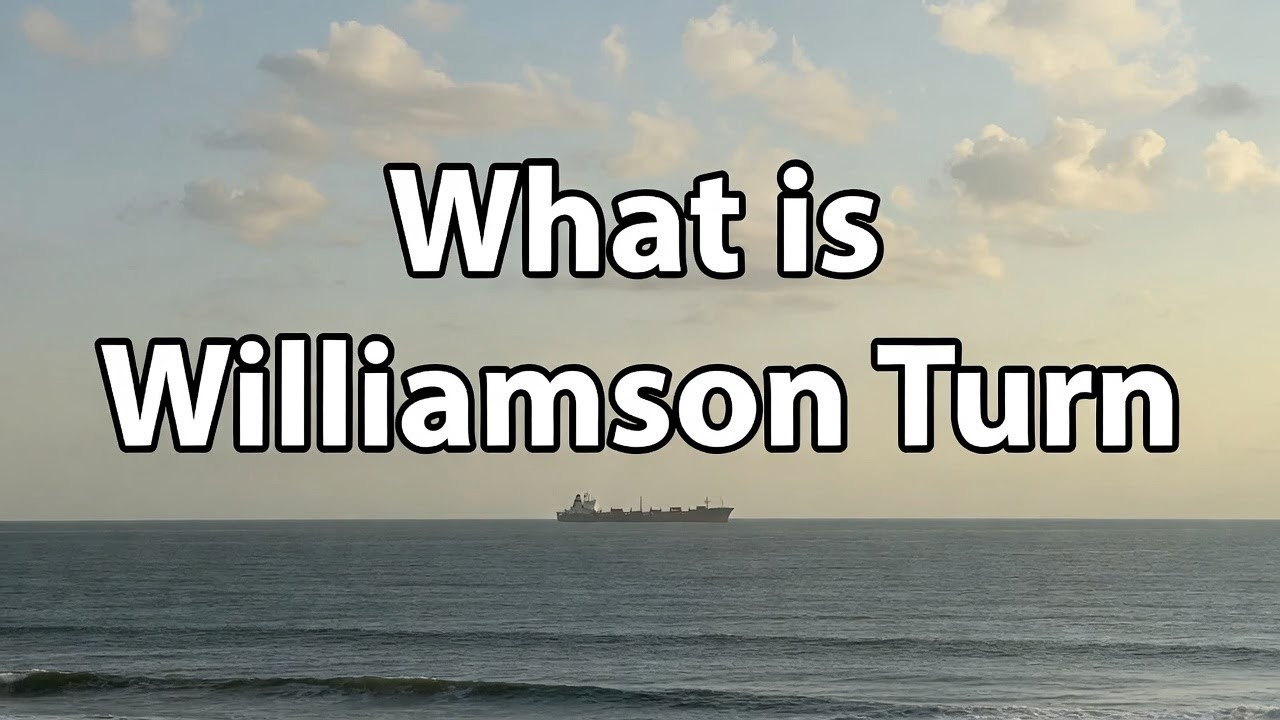 Williamson Turn | MOB Recovery | Man Overboard | Ship Maneuvering - YouTube