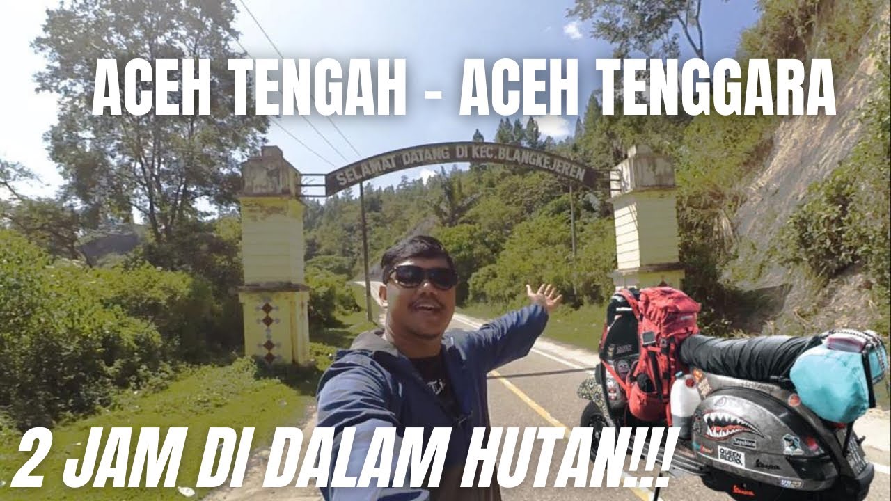 48# UNTUNG VESPA GAK TROUBLE ! LINTAS TENGAH MEMANG MENANTANG !!!