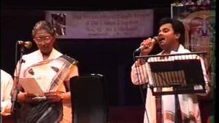 B.a. narayana singing "omkara nadalu" at birmingham symphony hall with
smt. s. janaki for the benifit of venkateswara balaji temple,
birmingham.