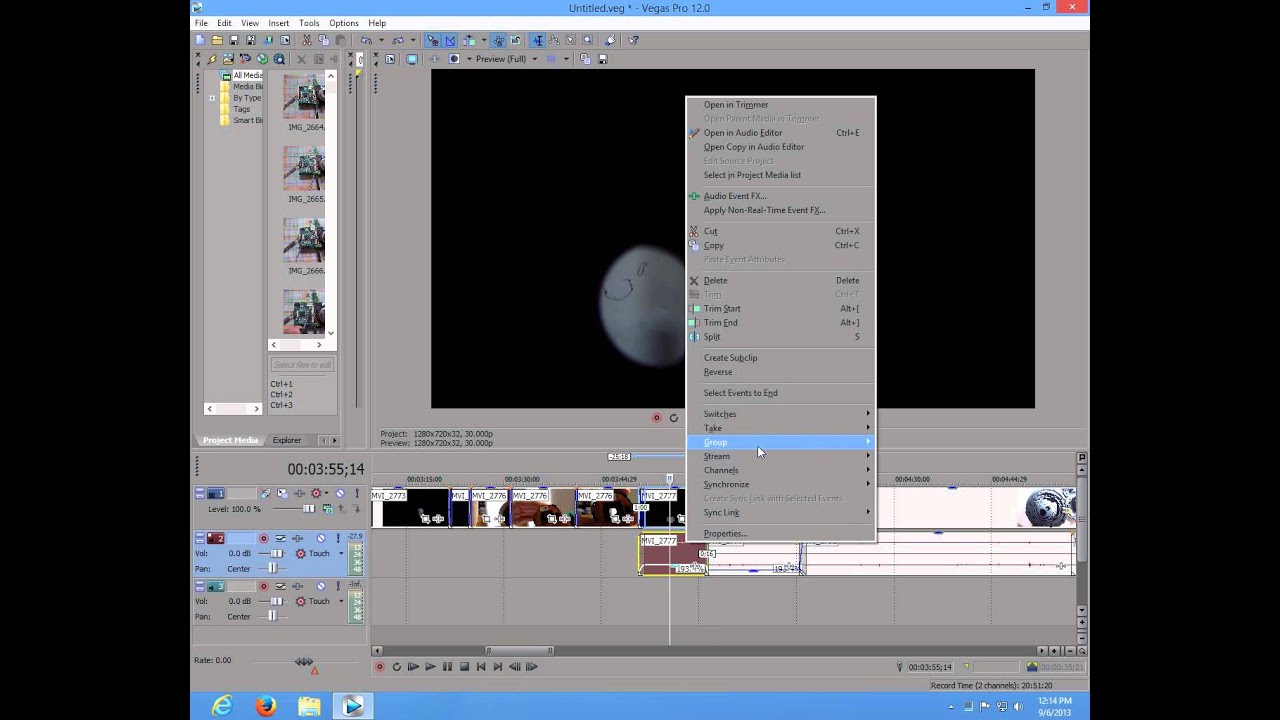How to Delete Audio in Sony Vegas YouTube