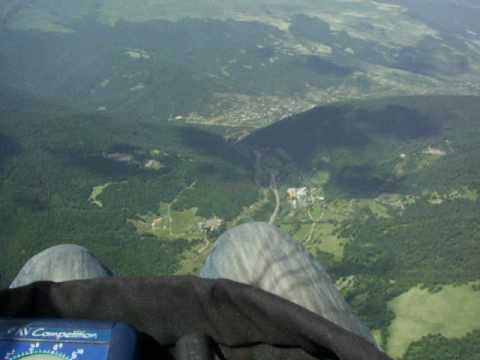 Paragliding Armenia, Dilijan from the Sky