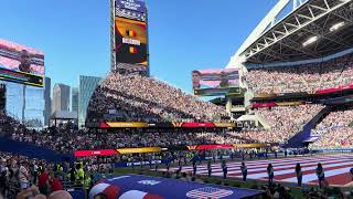 Belgium anthem USA vs BELGIUM