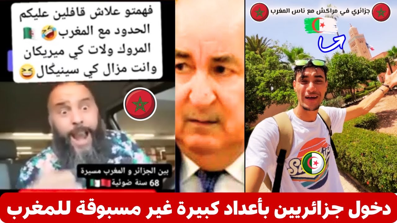 المغرب ماريكان إفريقيا ! جزائريون منبهرون بتطور المغرب و جمال و نظافة المدن المغربية🔥