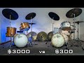 $300 vs $3000 Drums | Gretsch USA Custom vs Catalina Jazz Drums