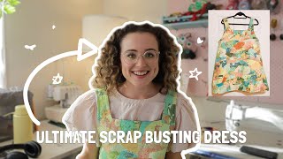 I made the ULTIMATE Scrap Dress! (DIY Tutorial)