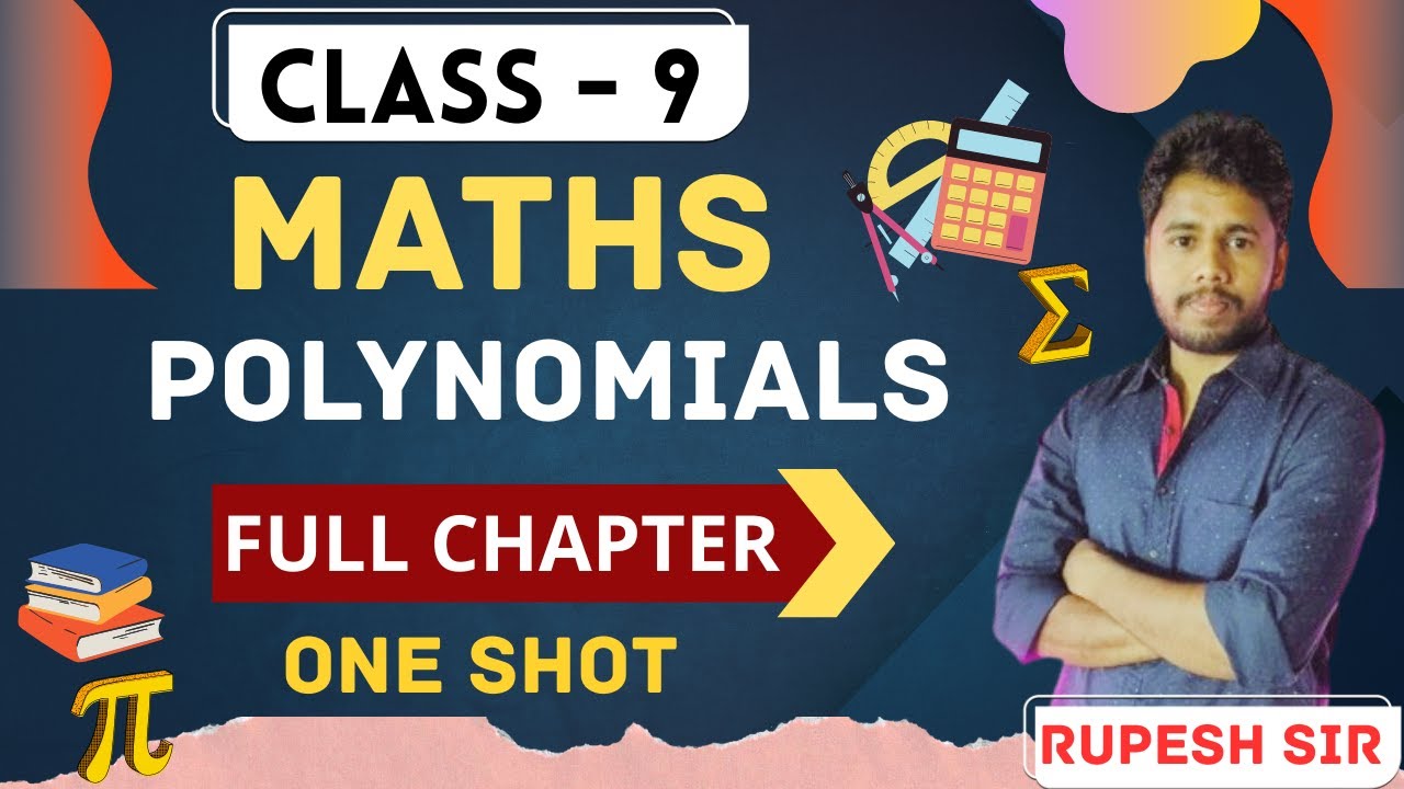Polynomials Class - 9 In One Shot🔥|| Class 9th Maths Chapter - 2 ...