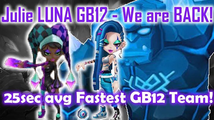 Julie Luna GB12 - 25sec Avg Fastest GB12 Team, Rep...