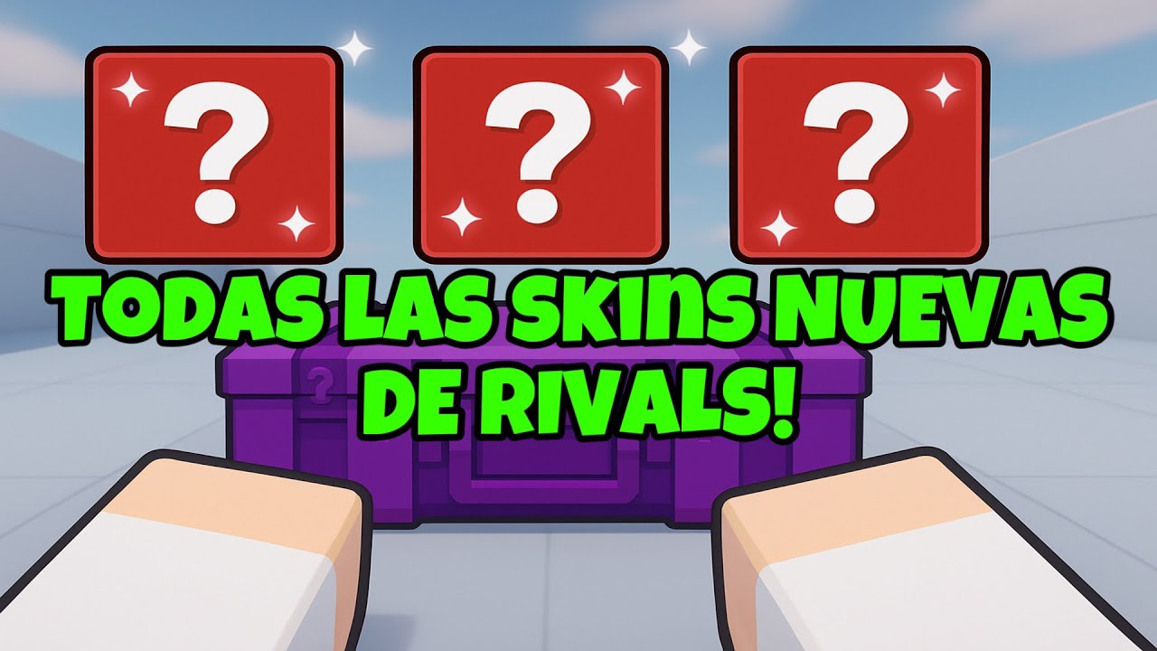 Secret Skin Rivals TODAS LAS NUEVAS SKINS DE RIVALS DE LAS SKIN CASE 3! - YouTube