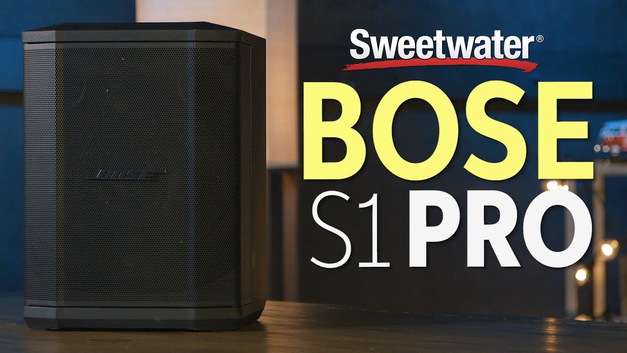 bose s1 pro bluetooth wireless pa speaker