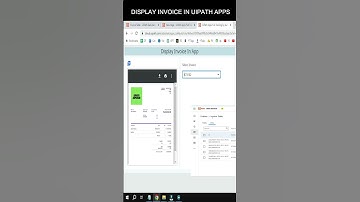 UiPath Apps | Display Invoice