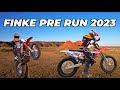 Finke desert race 2023 pre run  david walsh liam walsh