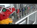 Power Rangers Dino Charge 10 batteries in the dinosaur mouth Toys 파워레인저 다이노포스 공룡 입속 10개 다이노셀 장난감