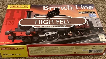 Hornby TT:120 Branch Line Freight Set TXS N18 Fitted High Fell Edition