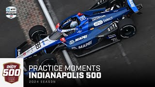 Top moments from opening practice for 2024 Indianapolis 500 | INDYCAR