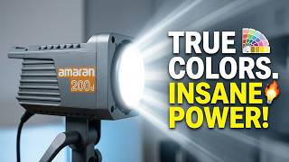 200W Video Light For Home Studio Setup? Aputure Amaran 200DS LED Video Light Review