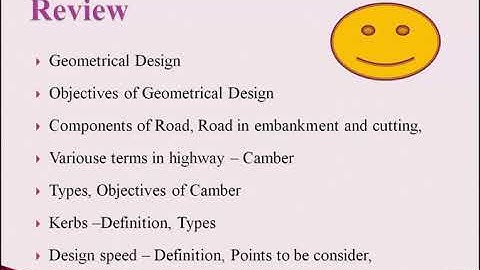 Unit 2 Highway engineering (22302) Lecture 6