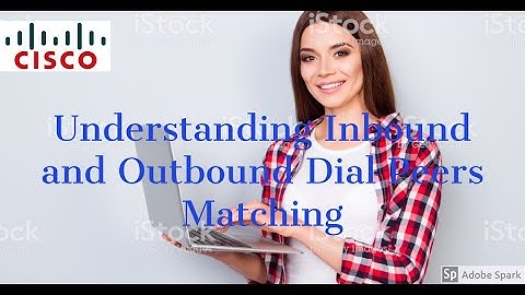 Understanding Inbound and Outbound Dial Peers Matching ||CCNA C Voice|| Configuring  Inbound Matches