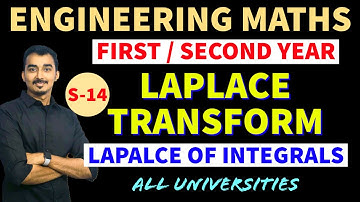 LAPLACE TRANSFORM | S-14 | ENGINEERING MATHS | GATE MATHS | SECOND YEAR ENGINEERING