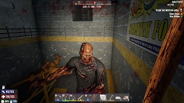 7 Days to Die Alpha 21 - S1 Ep10 - First Infestation Quest!!!