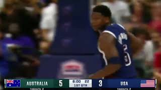 AUSTRALIA vs USA | USAB SHOWCASE | FULL GAME HIGHLIGHTS | July 15, 2024