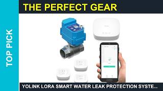 YoLink LoRa Smart Water Leak Protection System Smart sensor system Review