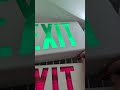 quick test of my Sure-Lites LPXC exit sign combo in green lettering