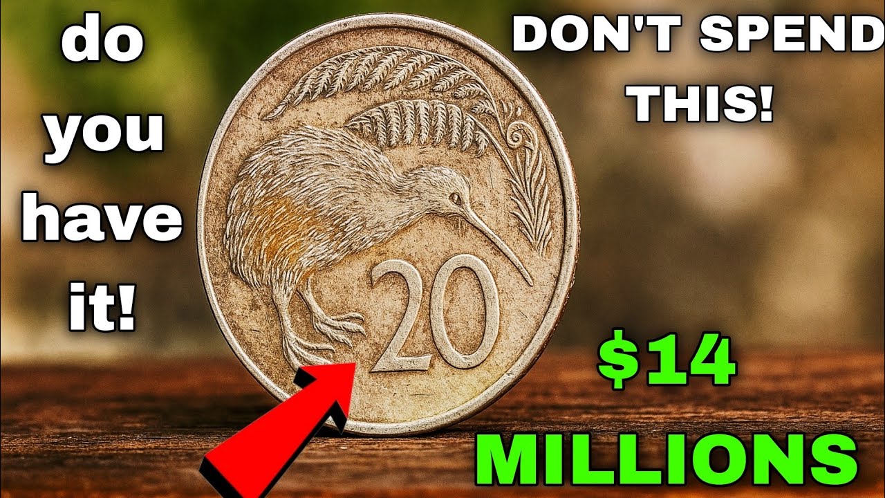 Most Valuable New Zealand 20 Cants History ,Value,Rarity & maximum Selling Price!