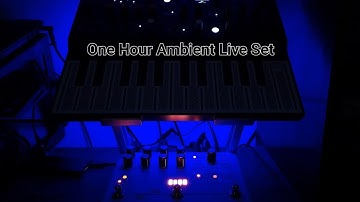 1 Hour Ambient Live Set. Arturia Microfreak + Hologram Microcosm