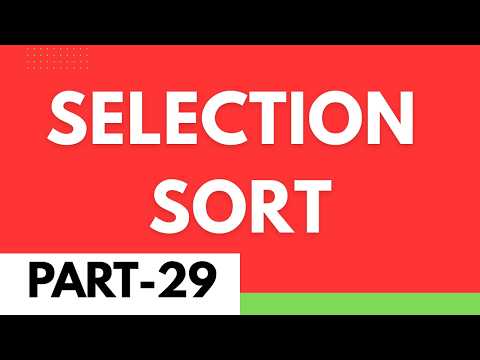 Selection Sort Explained in 5 Minutes