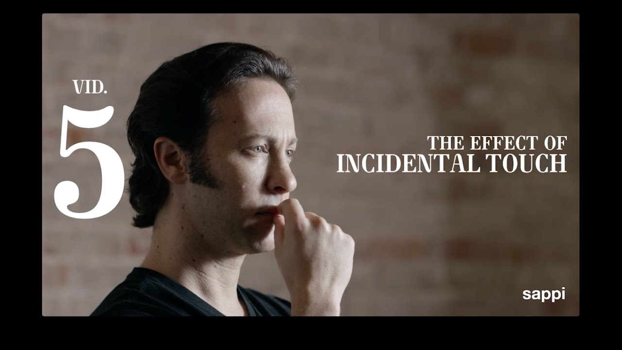 The Neuroscience of Touch - Video 5 - The Effect of Incidental Touch