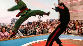 O Aluno De Jackie Chan Vs O Karatê Kid Luta Final Karatê Kid Lendas Clipe