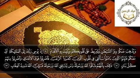 ما تيسر من سورة الأنفال القارئ عبدالله عبداللطيف