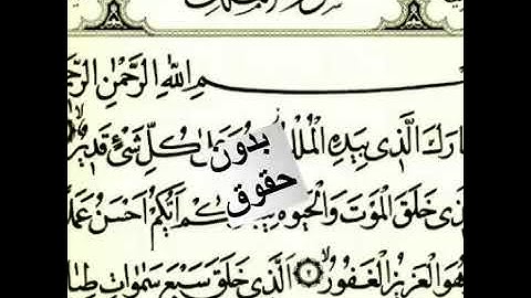 سورة الملك كاملة قراءة رائعة تقشعر لها الاجساد بدون حقوق طبع و نشر  surat Al Mulk   YouTube