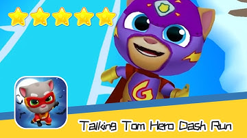 Talking Tom Hero Dash Run DAY #325 Walkthrough Endless runner Save the world Recommend index five st
