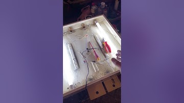 Nothing Goes To Waste Fluorescent tube lights to LED Conversion