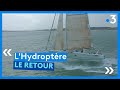 Le retour de lhydroptre  saintnazaire