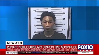 Mobile burglary suspect had an accomplice
