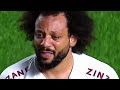 Marcelo sheds tears after breaking someones leg on the field