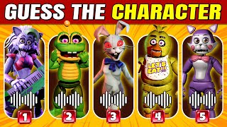 Guess The FNAF Character by Voice & Emoji - Fnaf Quiz | Five Nights At Freddys | Foxy, Vanny, Chica