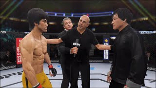 Bruce Lee Vs. Jackie Chan - Ea Sports Ufc 4 - Dragon Fights 🔥🐲