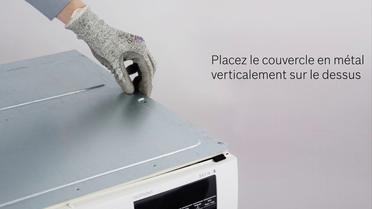 Comment installer un kit d'encastrement pour lave-linge? 