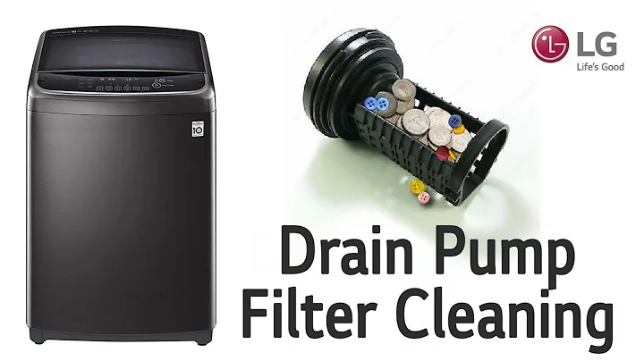 [LG Top Load Washer] - How to clean drain pump filter (OE error code | Clothes are wet after wash)