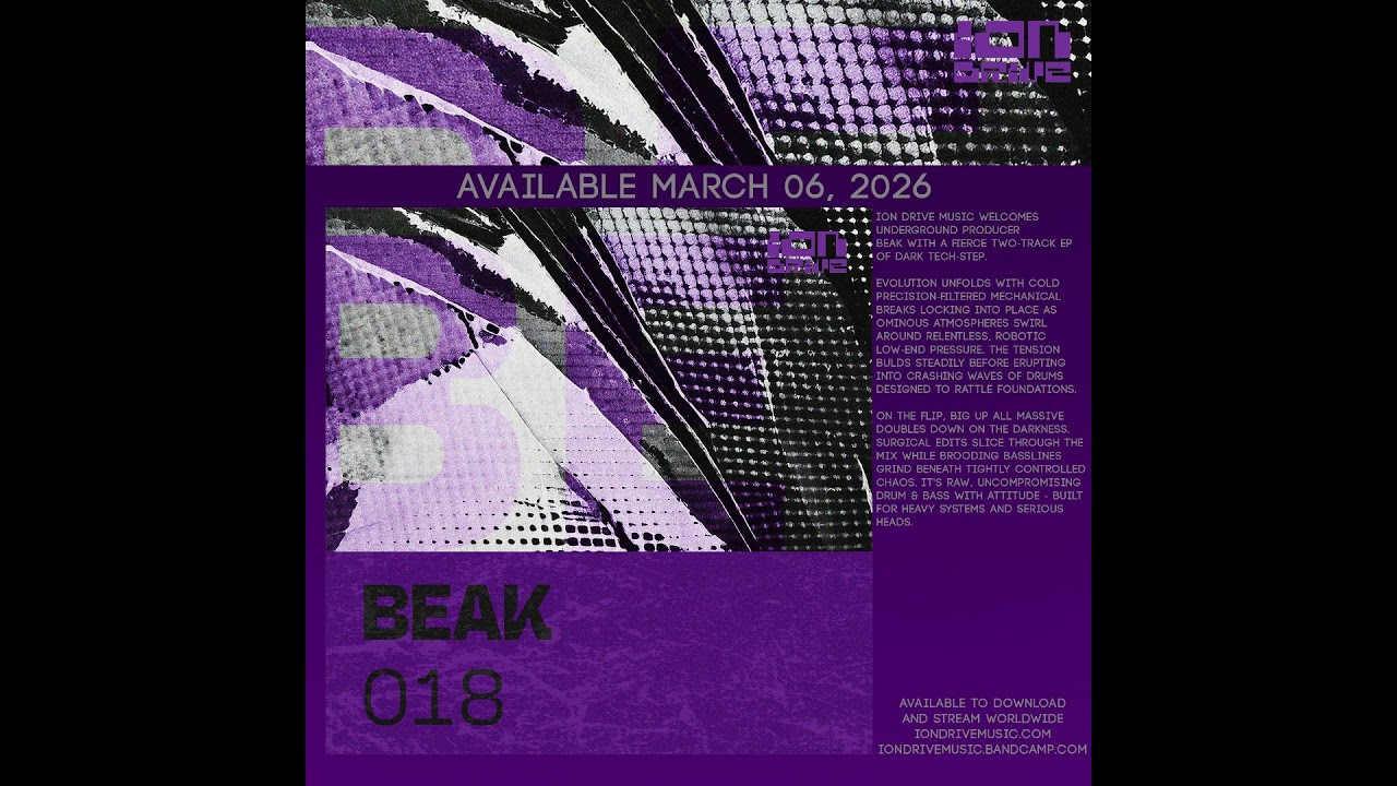 Watch Beak - Evolution - AVAILABLE 3/6/26 #drumandbass #dnb #dnbshorts #jungle on YouTube Watch Beak - Evolution - AVAILABLE 3/6/26 #drumandbass #dnb #dnbshorts #jungle on YouTube