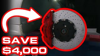 SAVING $4,000! | Upgrading the Brakes on my W204 Mercedes C63 AMG with 2 Piece Brembo Rotors