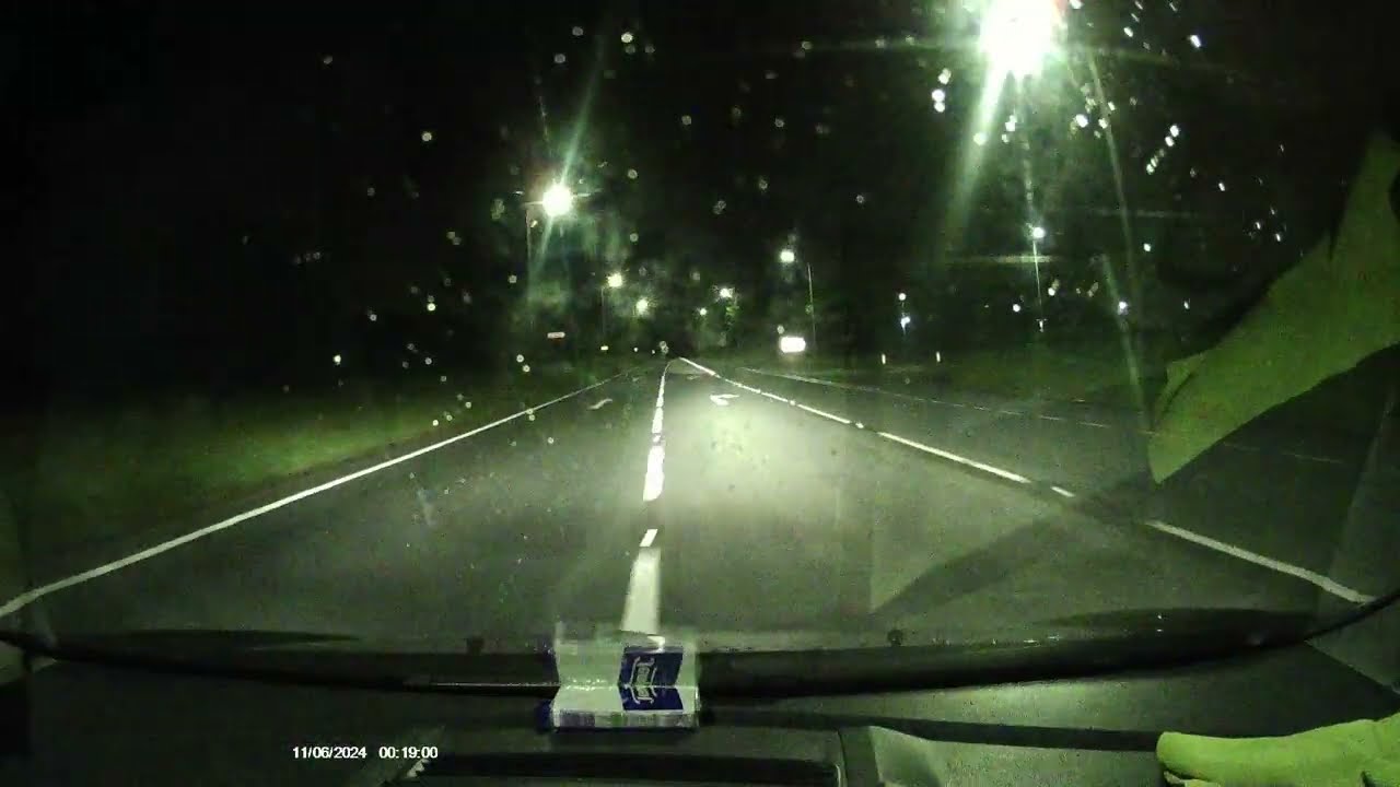 Night Drive Final . Paythorne to Nelson via Downham.